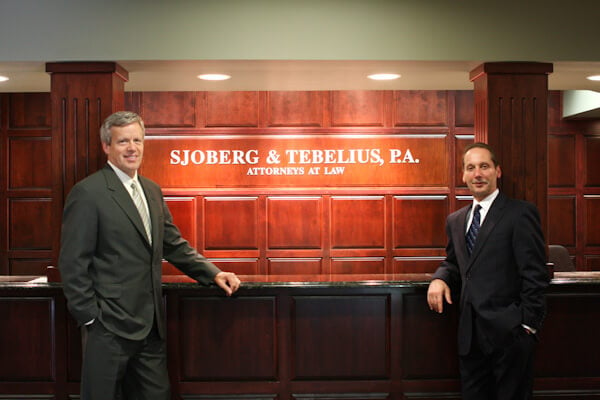Image of Attorneys Roy Sjoberg and Mark Tebelius