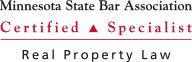 Minnesota State Bar Association Certified Specialist Real Property Law