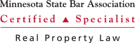 Minnesota State Bar Association | Certified Specialist | Real Property Law